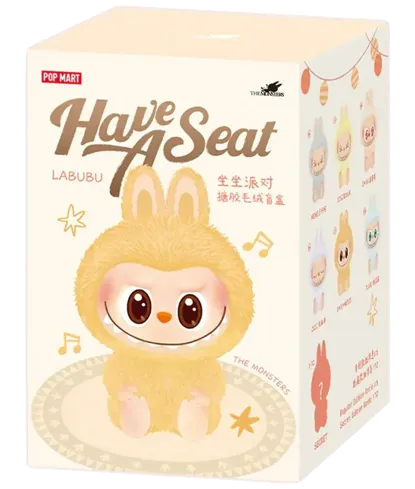 Игрушка Labubu Have a Seat, сидячая