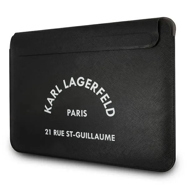 Конверт KARL LAGERFELD для ноутбуков 13–14" Saffiano Sleeve RSG, чёрный