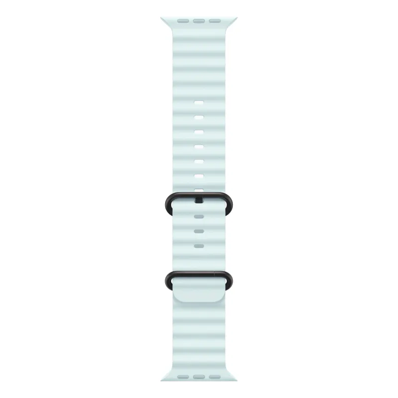 Apple Watch Ultra 2 GPS + Cellular, 49 мм, корпус из черного титана, ремешок Ocean цвета "ледяной синий"