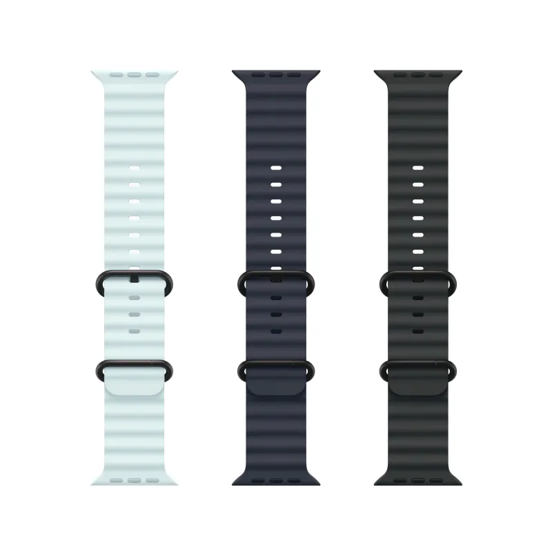 Apple Watch Ultra 2 GPS + Cellular, 49 мм, корпус из черного титана, ремешок Ocean темно-синего цвета