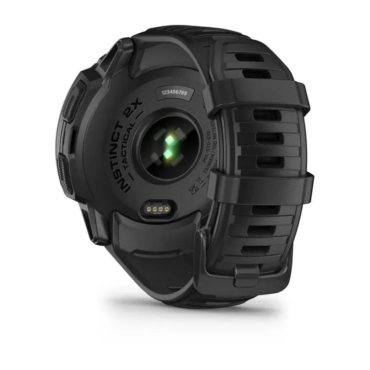 Смарт-часы Garmin INSTINCT 2X Solar Tactical Edition, черный