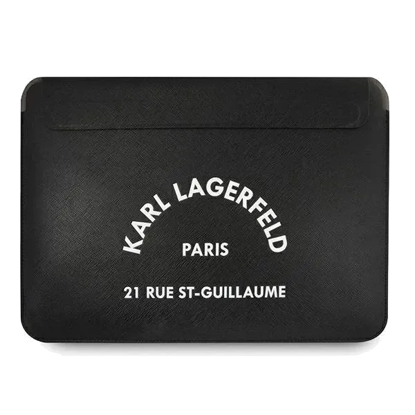 Конверт KARL LAGERFELD для ноутбуков 13–14" Saffiano Sleeve RSG, чёрный