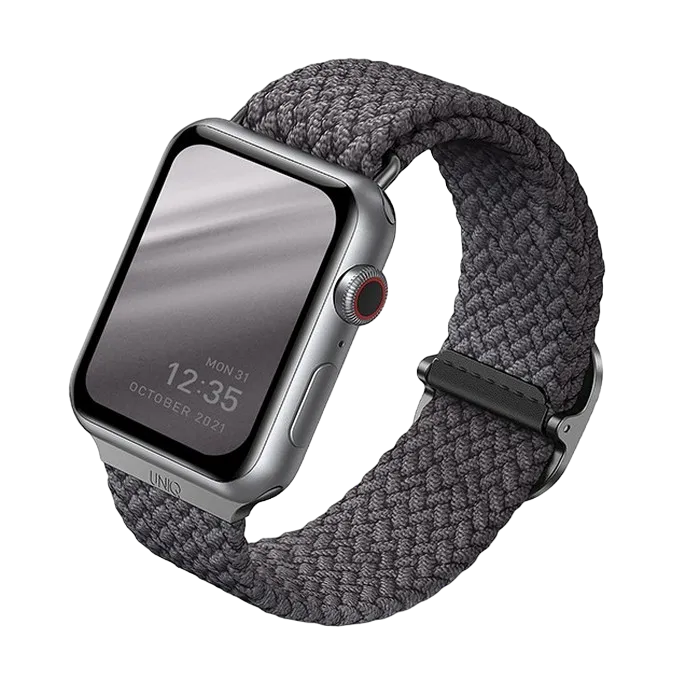Ремешок Uniq для Apple Watch 45/44/42 mm ASPEN Strap Braided Grey