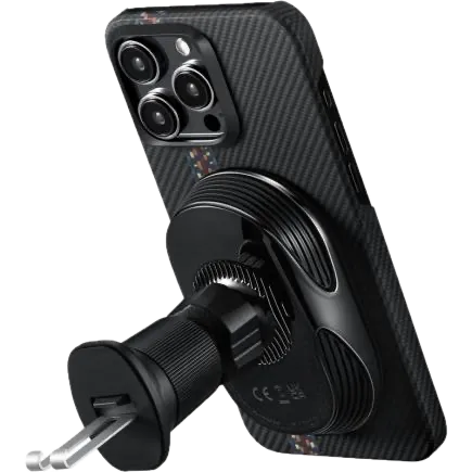 Держатель Pitaka NEW MagEZ Car Mount Pro 2 Qi 2 MagSafe vent (вентиляция)