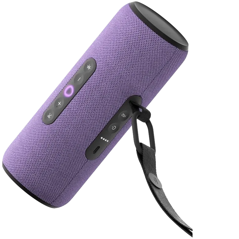 Умная портативная колонка Яндекс Станция Стрит, Фиолетовый