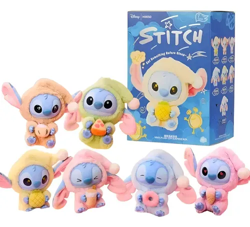 Игрушка Labubu Stitch Eat Something Before Sleep