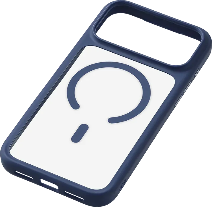 Чехол защитный uBear Shade Case для iPhone 17 Pro Max, MagSafe, синий