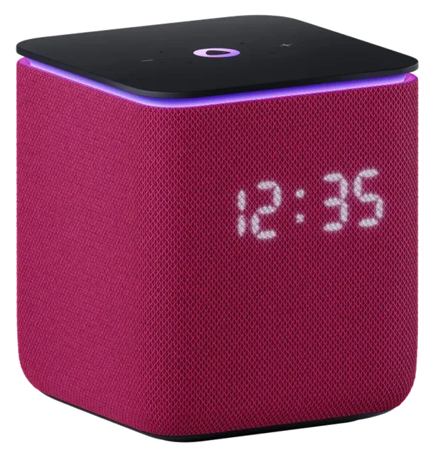 Умная колонка Яндекс Станция Миди, малиновый