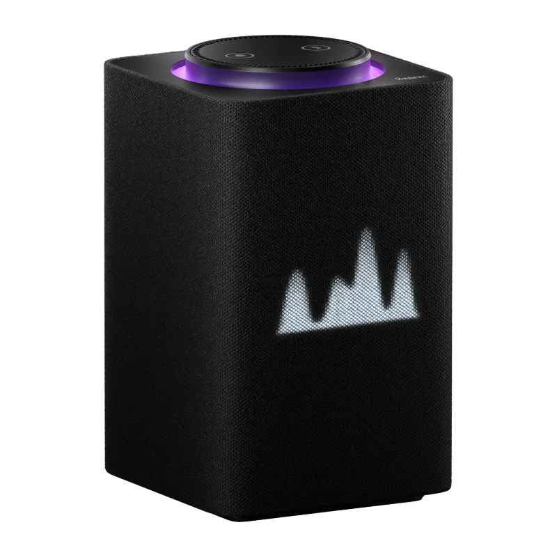 Умная колонка Яндекс Станция Макс с Zigbee, черный