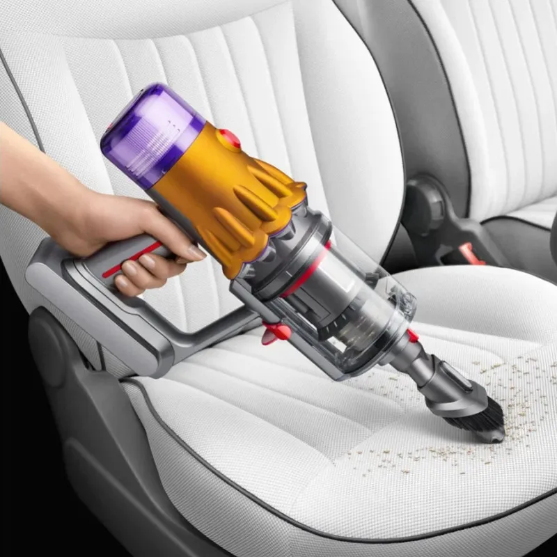 Беспроводной пылесос Dyson V12 Detect Slim Absolute, желтый/никель