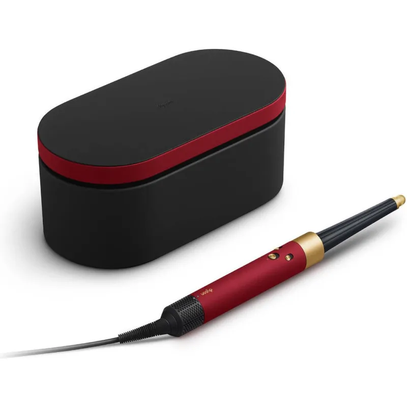 Мультистайлер Dyson Airwrap i.d. HS08 Curly+Coily для кудрявых волос, Красный бархат/Золото