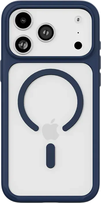 Чехол защитный uBear Shade Case для iPhone 17 Pro Max, MagSafe, синий