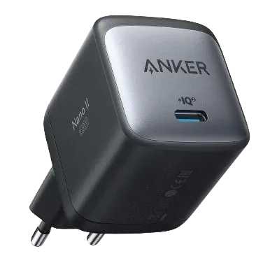 Сетевое зарядное устройство Anker Nano II 65W, чёрный