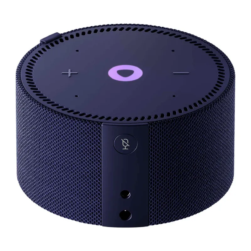 Умная колонка Яндекс Станция Мини с часами, синий сапфир