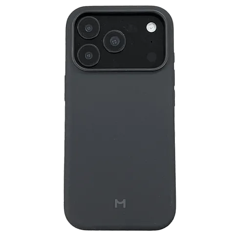Чехол Magssory для iPhone 17 Pro, силикон, с магнитами, совместимый с MagSafe, тёмная ночь