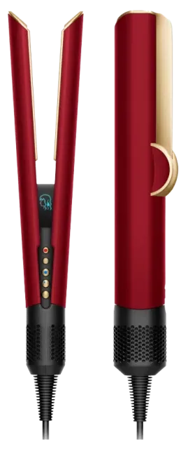 Выпрямитель Dyson Airstrait HT01, Красный бархат/золото с кейсом