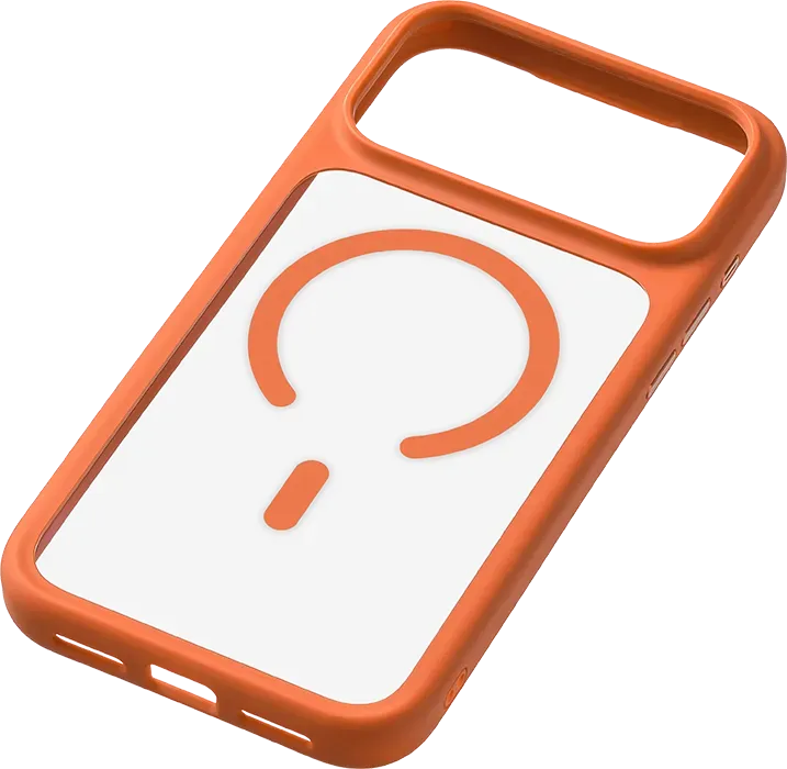 Чехол защитный uBear Shade Case для iPhone 17 Pro, MagSafe, оранжевый
