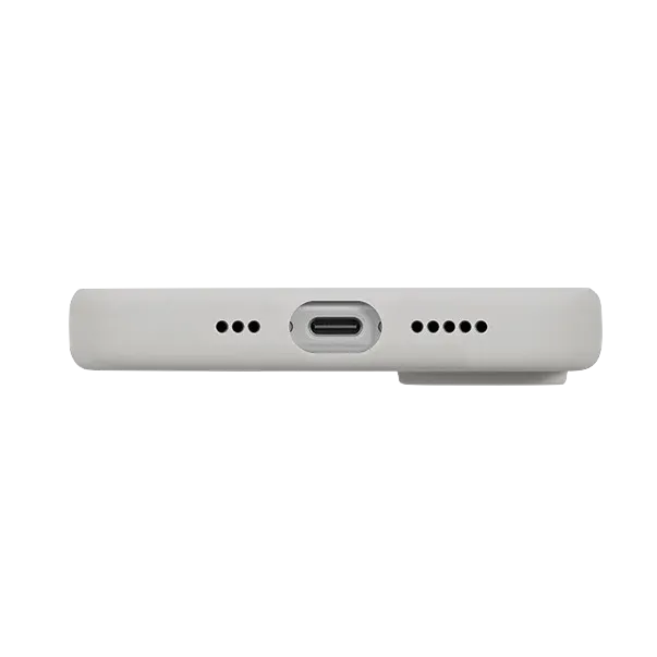 Чехол Uniq для iPhone 17 LINO Mist Grey (MagSafe), «туманный серый»