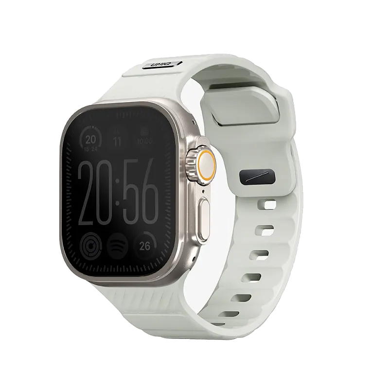Ремешок UNIQ для Apple Watch 40/41/42 мм STRIDE SE FKM Rubber Lume, белый