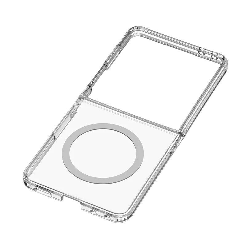 Чехол защитный uBear Real Mag Case для Samsung Galaxy Z Flip8, MagSafe, прозрачный
