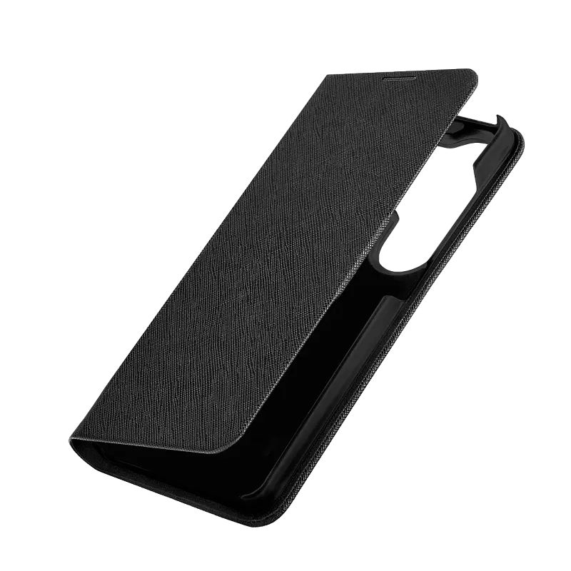 Чехол-книжка защитный uBear Memo Case для Samsung Galaxy S26 Ultra, искусственная кожа, черный