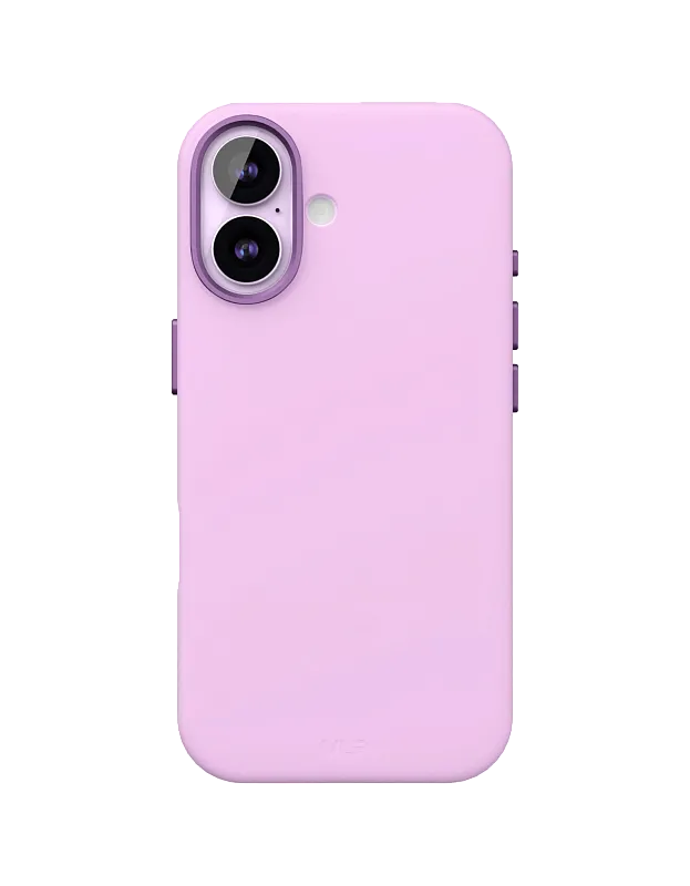 Чехол защитный VLP Aster Pro Case с MagSafe для iPhone 17, лавандовый