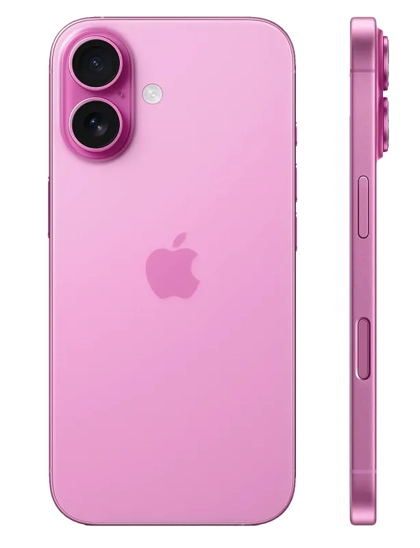 Apple iPhone 16, 256 ГБ, розовый