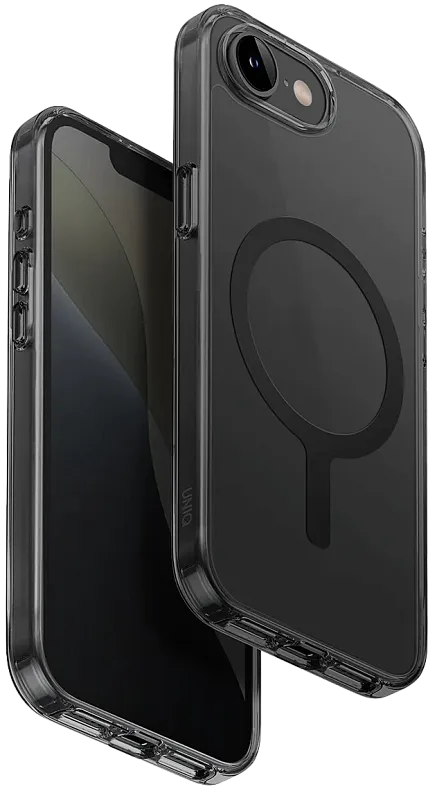 Чехол Uniq Life Pro Smoke (MagSafe) для iPhone 16e, черный
