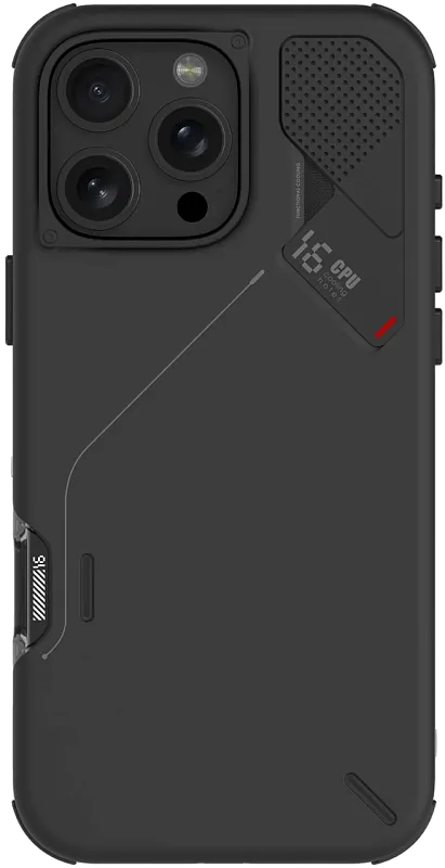 Чехол для iPhone 16 Pro, Aulumu А16 Shock Proof, черный