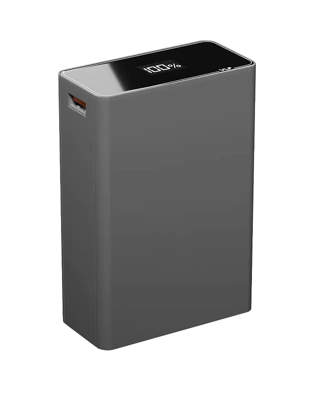 Внешний аккумулятор VLP B-Energy 20000 mAh 65W, USB-C, USB-A, серый