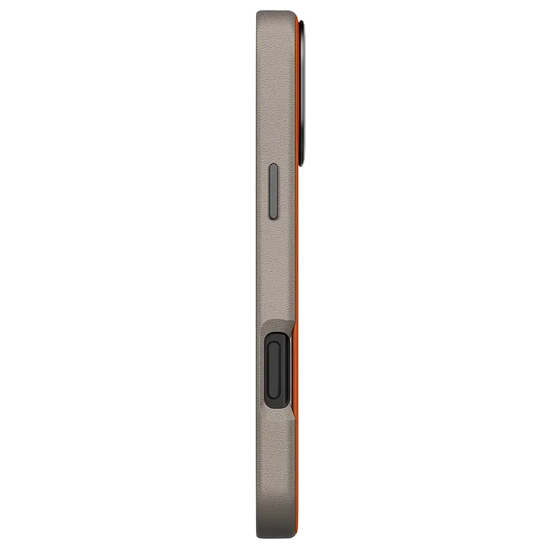 Чехол Uniq для iPhone 17 Pro Lyden DS Canary Yellow/Flint Grey (MagSafe), «жёлтый/кремнево-серый»