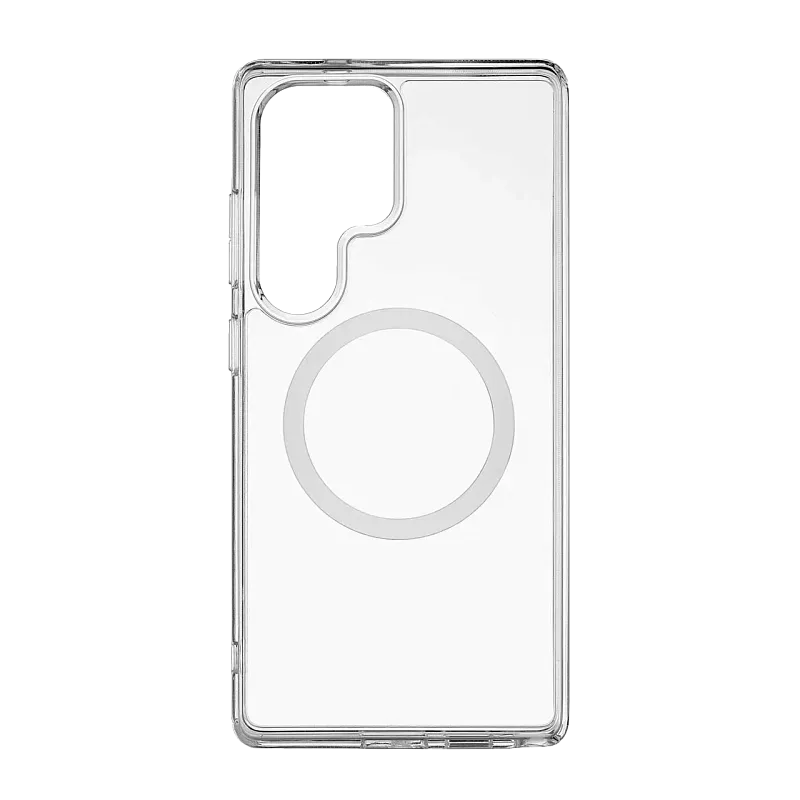 Чехол защитный uBear Real Mag Case для Samsung Galaxy S25 Ultra, прозрачный