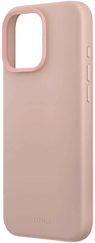 Чехол Uniq для iPhone 16 Pro LINO Pink (MagSafe)