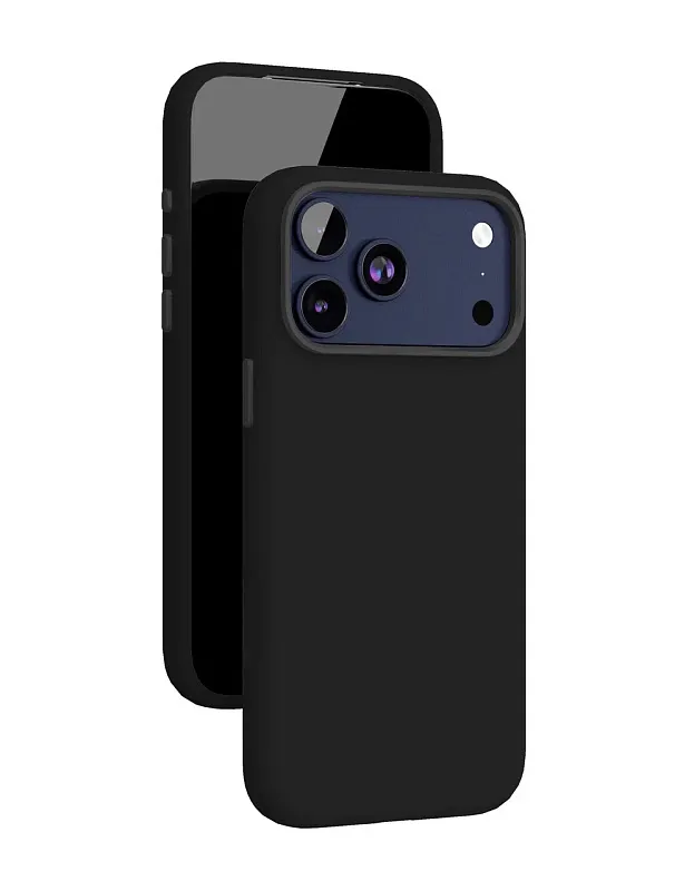 Чехол защитный VLP Aster Pro Case с MagSafe для iPhone 17 Pro Max, чёрный