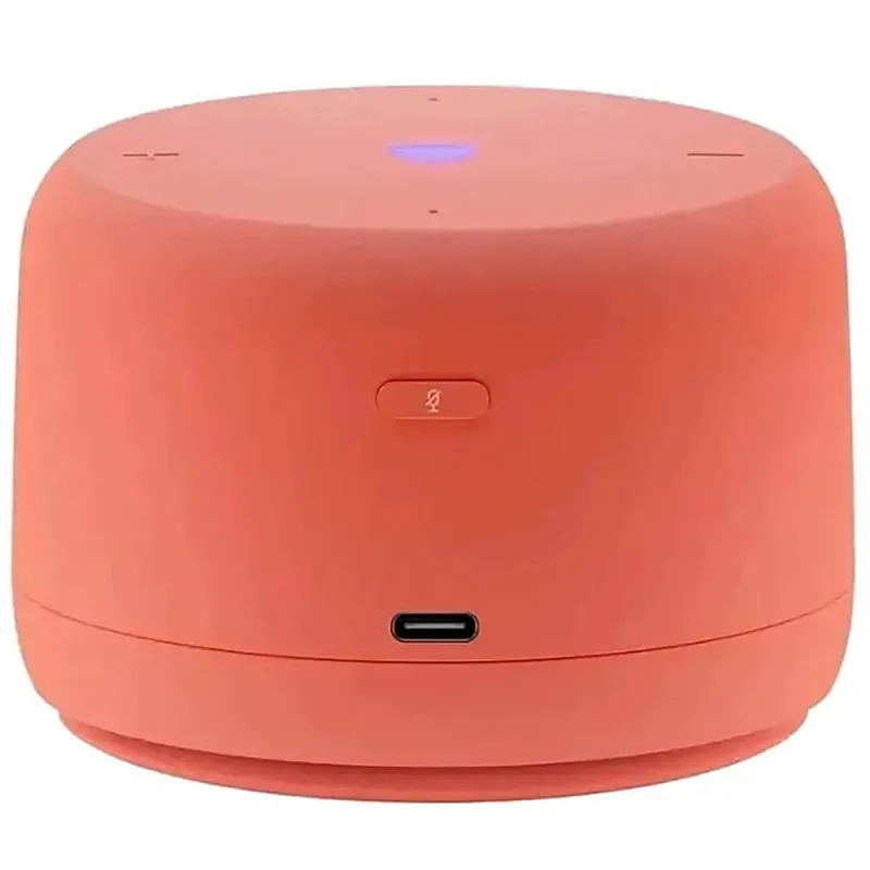 Умная колонка Яндекс Станция Лайт 2 с Алисой, без часов, коралловый