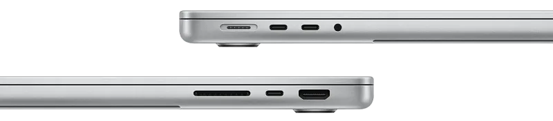 Apple MacBook Pro 14" (M5, 10C CPU/10C GPU, 2025), 16 ГБ, 1 ТБ, серебристый