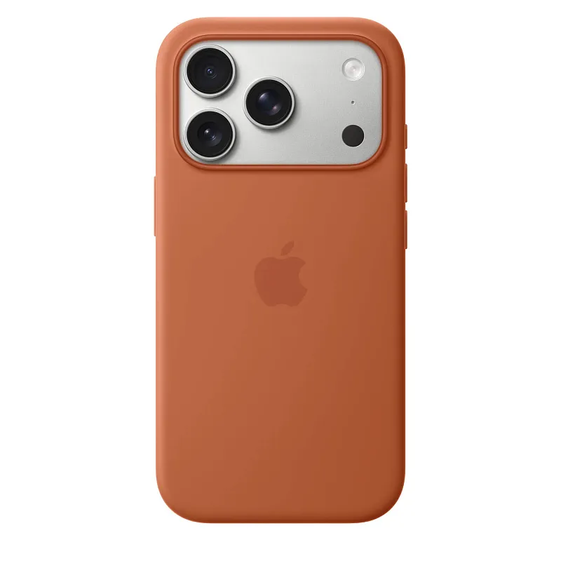 Чехол Apple для iPhone 17 Pro Silicone MagSafe, терракотовый