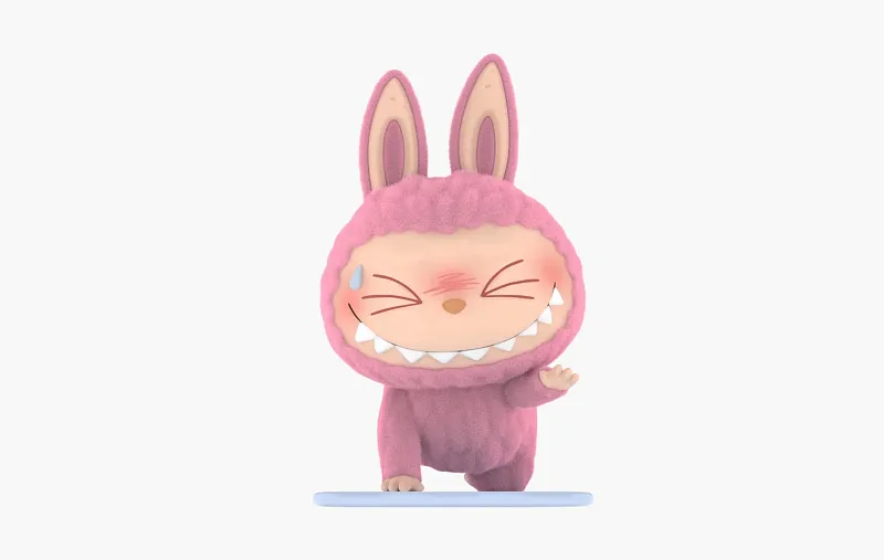 Игрушка Labubu The Monsters Figures Lazy Yoga