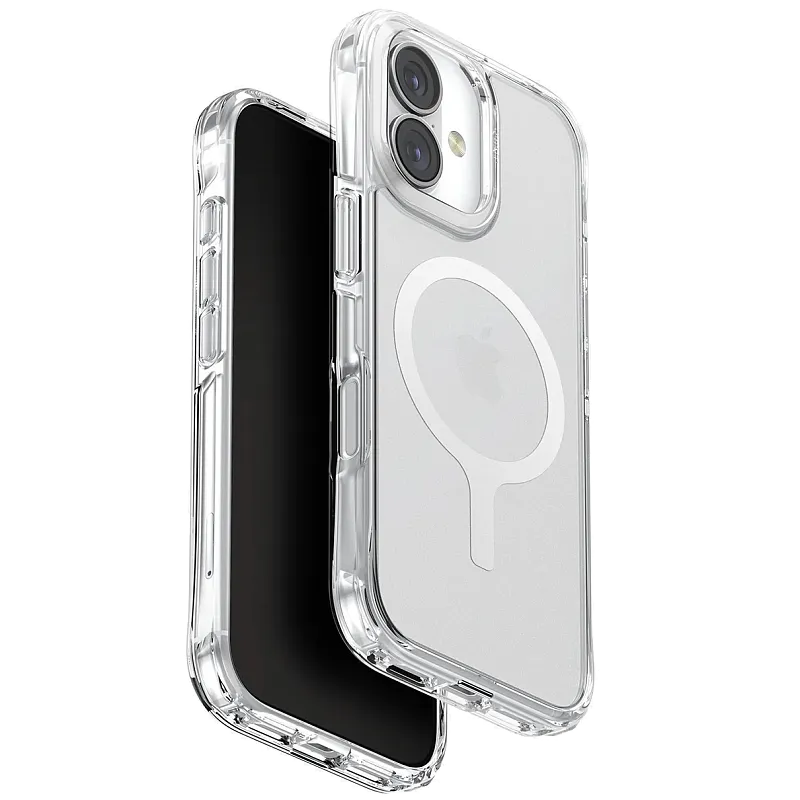 Чехол Uniq для iPhone 17 Lifepro Xtreme AF Frost Clear/White (MagSafe), прозрачный
