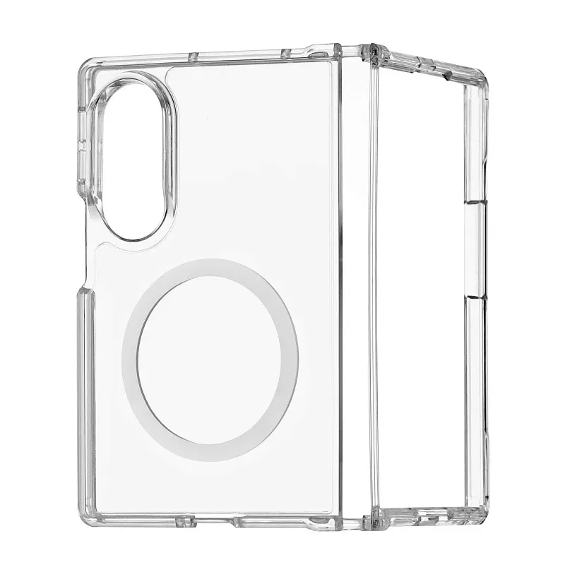 Чехол защитный uBear Real Mag Case для Samsung Galaxy Z Fold8, MagSafe, прозрачный