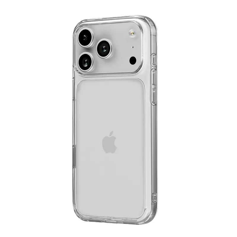 Чехол защитный uBear Real Case для iPhone 17 Pro Max, прозрачный