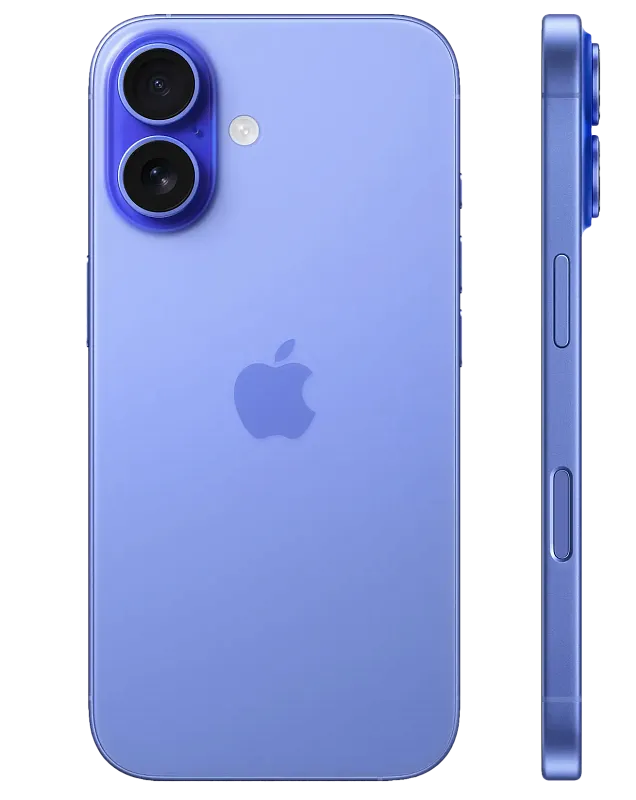 Apple iPhone 16 Plus, 128 ГБ, ультрамарин