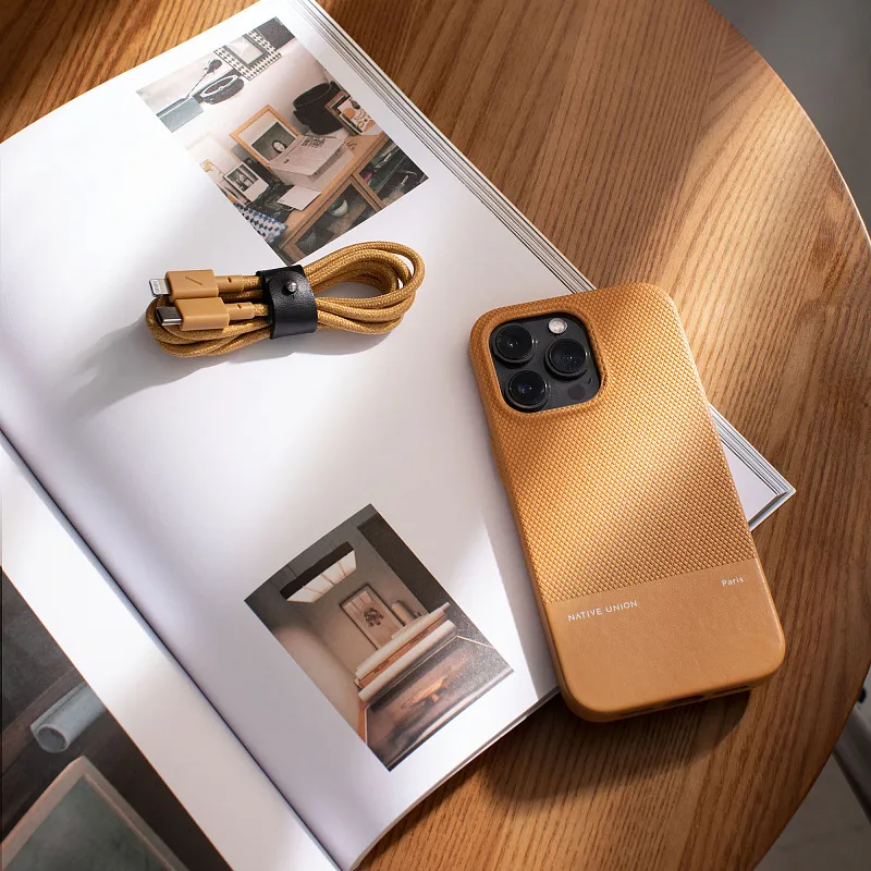 Кабель зарядный Native Union USB-C/USB-C,  60W, длина 1,2 м, крафт