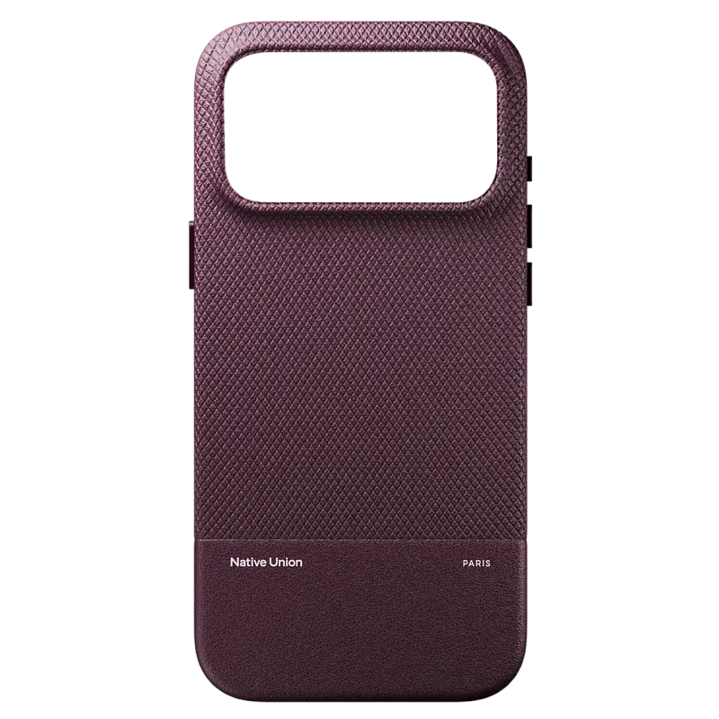 Чехол Native Union (RE)CLASSIC Case для iPhone 18 Pro, темная вишня