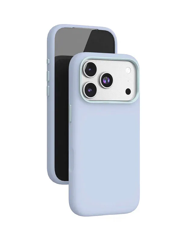 Чехол защитный VLP Aster Pro Case с MagSafe для iPhone 17 Pro, голубой