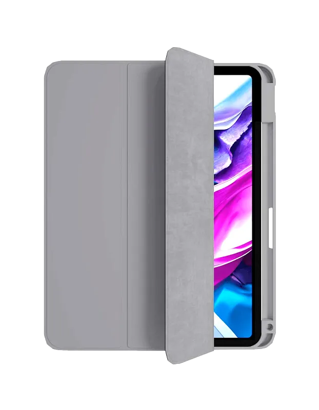 Чехол защитный VLP Split Folio для iPad Air M2/M3/M4 (11''), серый