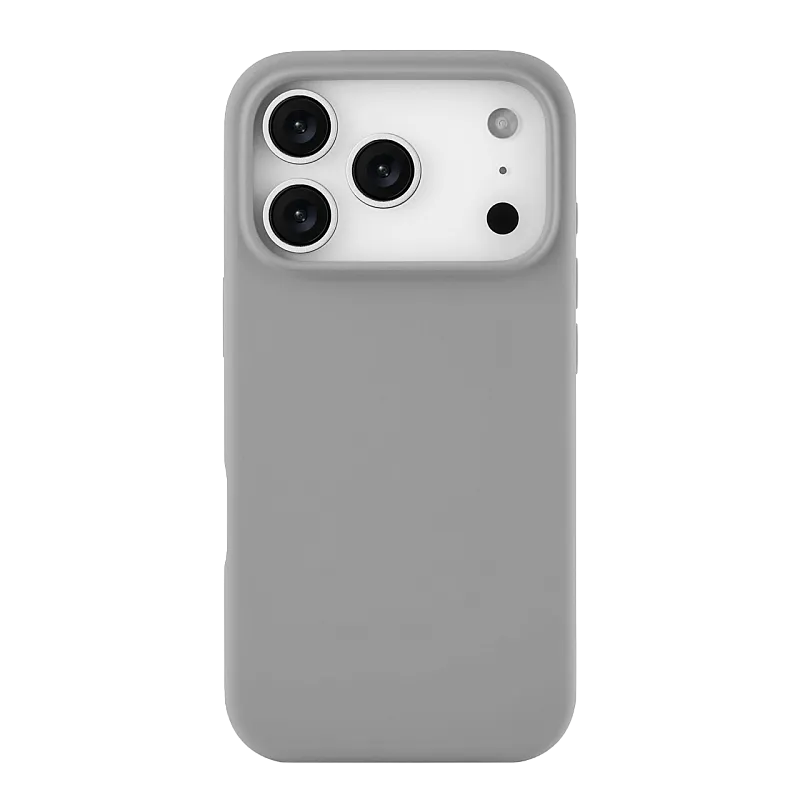 Чехол защитный uBear Touch Mag Case для iPhone 17 Pro Max, MagSafe, светло-серый