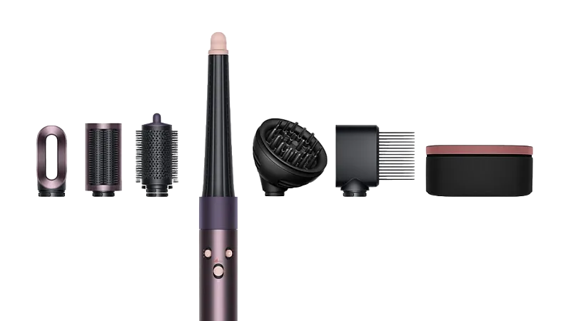 Мультистайлер Dyson Airwrap i.d. HS08 Curly+Coily для кудрявых волос (Jasper plum) (Сливовый)