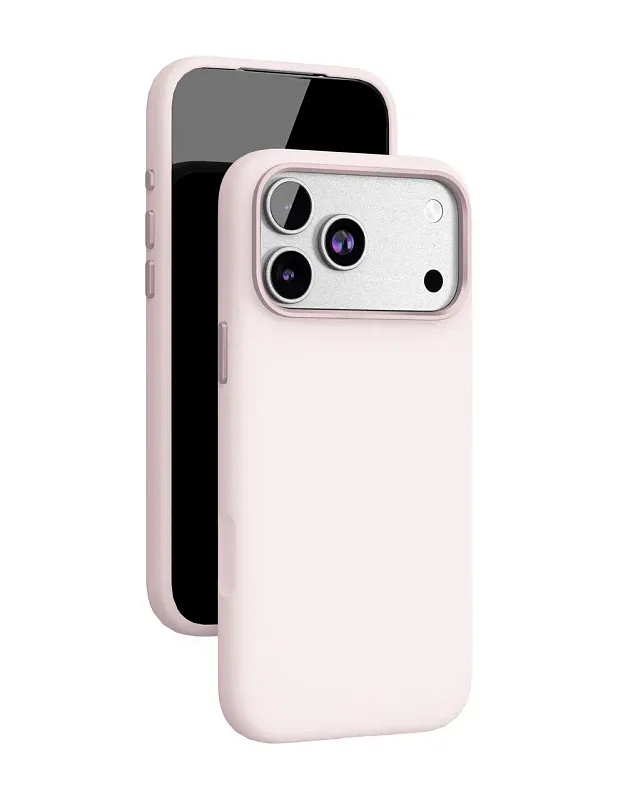 Чехол защитный VLP Aster Pro Case с MagSafe для iPhone 17 Pro Max, розовый