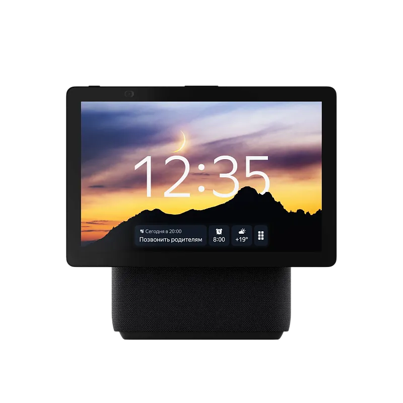 Яндекс Станция Дуо Макс с Zigbee, черный